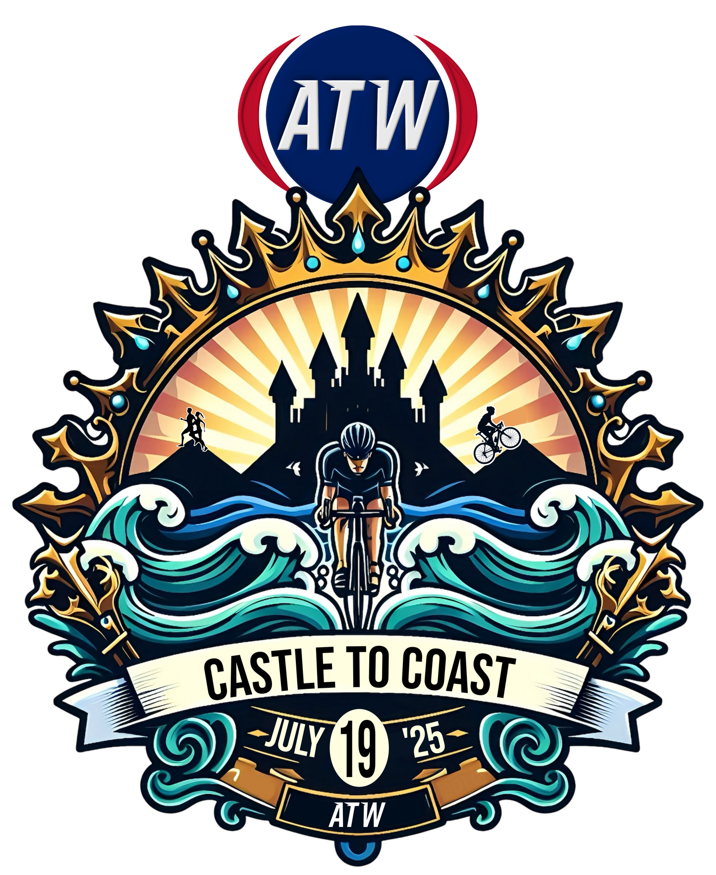 (DEMO) ATW Official Hoodie: Castle to Coast